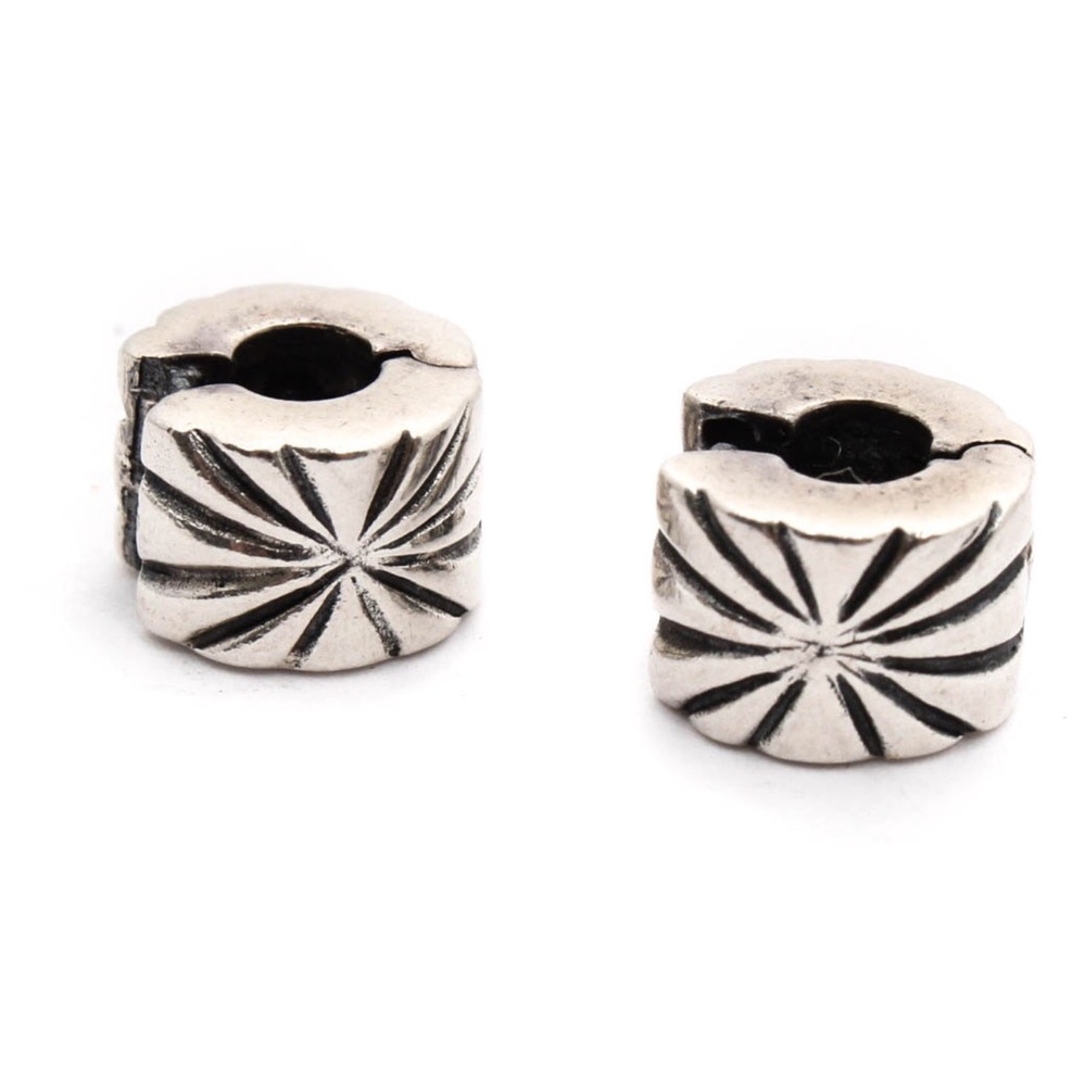 🦋1 Authentic Pandora Sterling Silver 925 clip